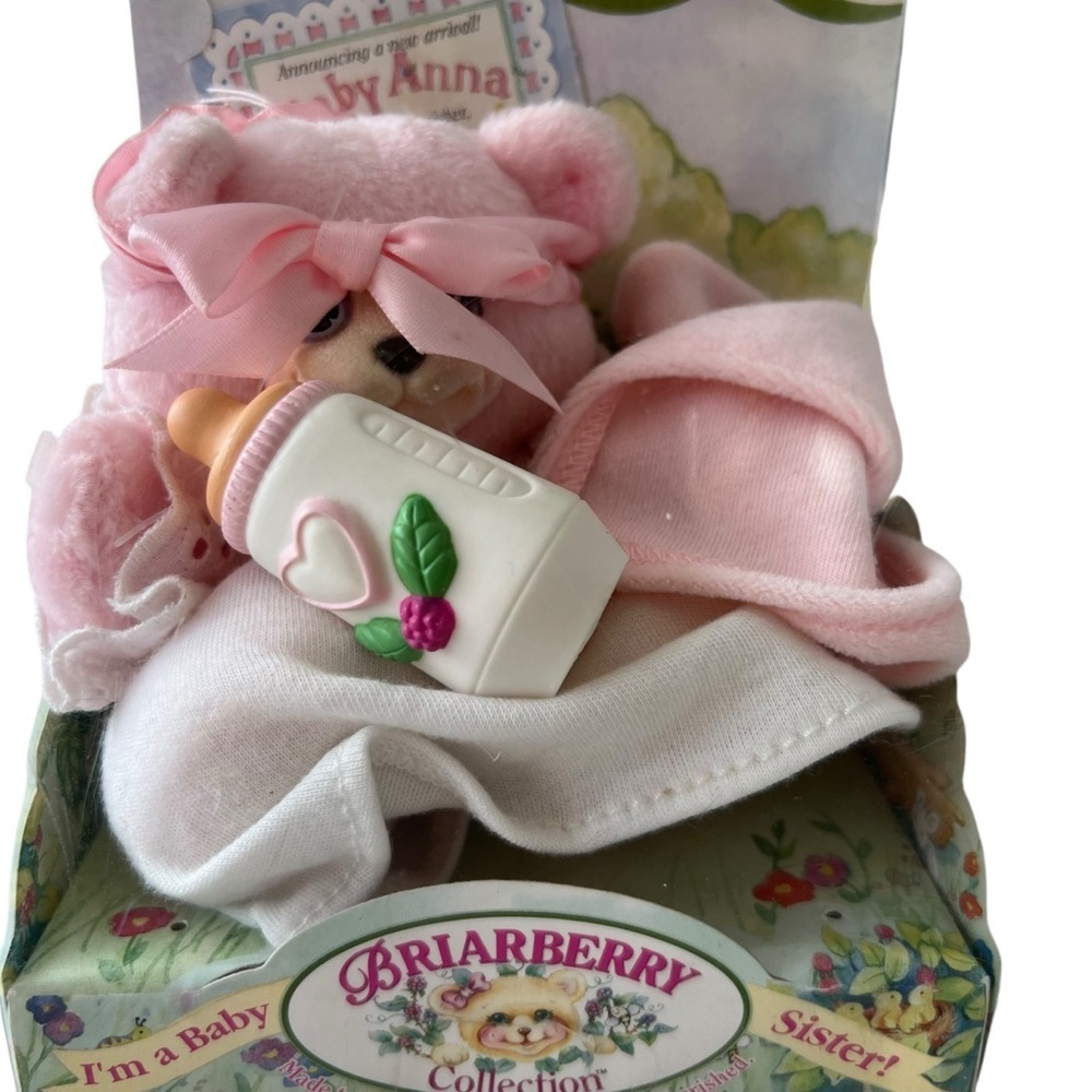 Vintage 1999 Briarberry Baby Anna Small Plush Bear - Picture 2 of 7